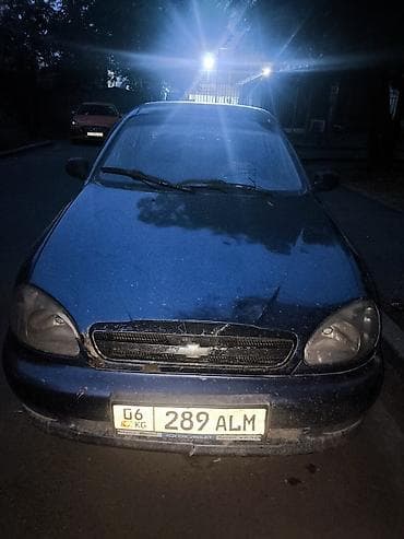 Chevrolet Lanos: 2008 г., 1.5 л, Кол менен иштөөчү, Бензин, Седан