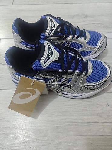 кросовки асикс: Мужские кроссовки, 40.5, Asics, Новый, цвет - Синий, Самовывоз — 2