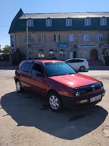 жак бу: Volkswagen Golf: 1992 г., 1.6 л, Кол менен иштөөчү, Бензин, Хетчбек — 2