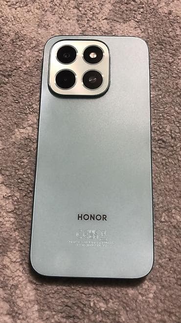 pro max: Honor X6c, Б/у, 256 ГБ, цвет - Зеленый, 2 SIM — 1