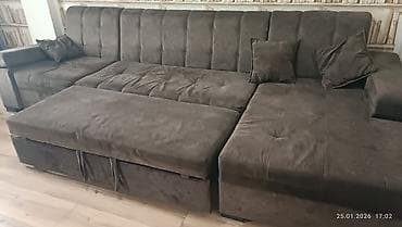 Модульные диваны: Угловой диван, C подушками — 5