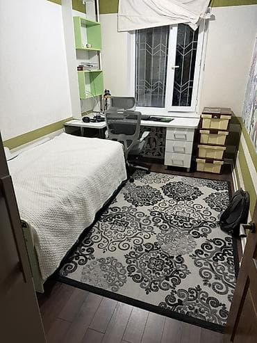 квартира каракол: 3 комнаты, 75 м², 106 серия, 3 этаж, Дизайнерский ремонт — 6