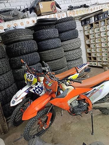 Мототехника: Эндуро 300 куб. см, Бензин, Взрослый, Б/у — 2