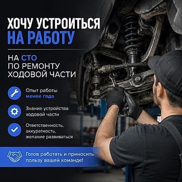 Я хочу устроиться на СТО по ремонту ходовой части авто, опыт по