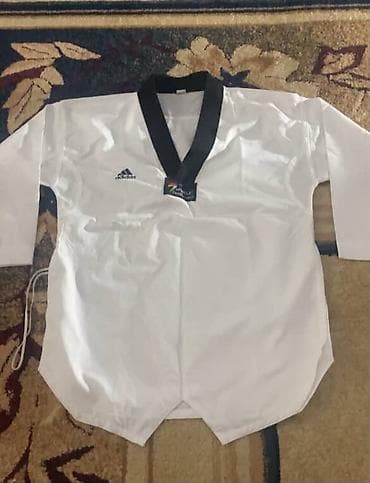 forward apache: Костюм для тхэквондо adidas (dobok) с белым поясом Состав комплекта — 1