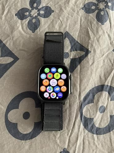 Смарт‑часы в стиле Apple Watch Ultra 2 с спортивным нейлоновым