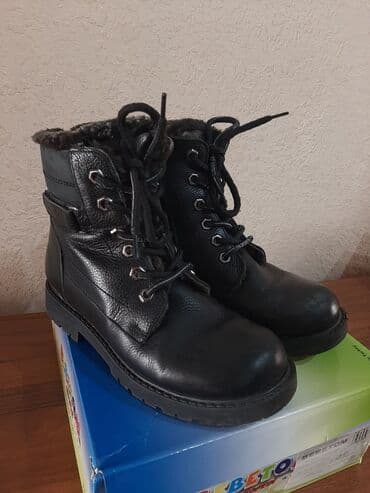 сапоги зимние женские натуральная кожа натуральный мех распродажа: Зимние ботинки.Натуральная кожа.36 размер.(б/у)Теплые,очень — 1