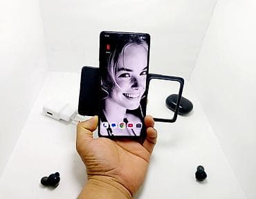 pixel fold: Poco M6 Pro, Б/у, 256 ГБ, цвет - Черный, 1 SIM, 2 SIM, eSIM — 1