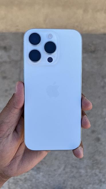 IPhone 16 Pro, Б/у, 256 ГБ, White Titanium, Защитное стекло, Чехол, 92 % at lalafo.kg IPhone 16 Pro, Б/у, 256 ГБ, White Titanium, Защитное стекло, Чехол, 92 %