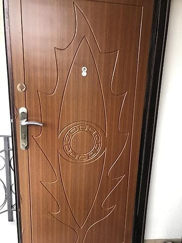 Металлические сейфовые двери: Двери для домов и квартир, Металлическая, Кыргызстанская, цвет - Коричневый — 3