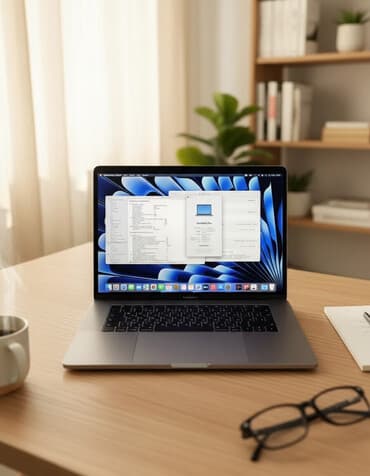 Apple, 16 ГБ ОЗУ, Intel Core i7, 15.4 ", Б/у, Игровой, память SSD