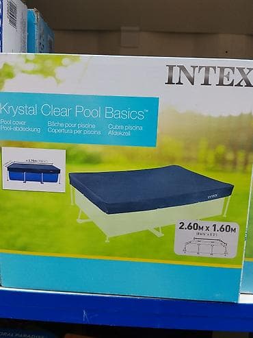 Мебель: Чехол для каркасного бассейна Intex Krystal Clear Pool Basics - Тип — 1