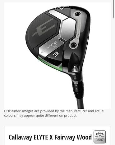 Спорт жана эс алуу: Callaway ELYTE X Fairway 3 Wood Для гольфа. Фервейный вуд с — 3