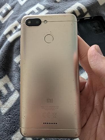 Redmi, Redmi 6A, Б/у, цвет - Золотой — 1