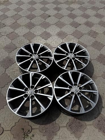 583 585: Литые Диски R 17 Toyota, Комплект, отверстий - 5, Б/у — 10