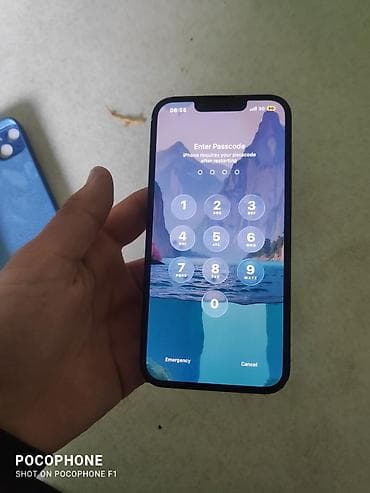 текен: IPhone 13, Б/у, 128 ГБ, Midnight, Зарядное устройство, Защитное стекло, Кабель, 85 % — 2