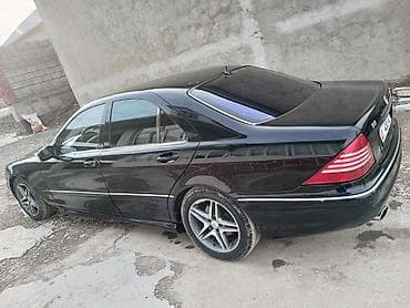 techno spark: Mercedes-Benz S-Class: 2001 г., 5 л, Автомат, Бензин, Седан — 6
