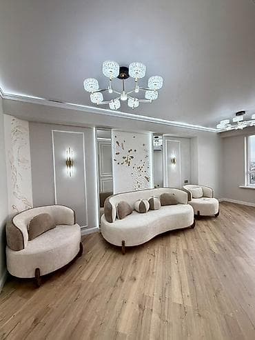 vip kant: 3 комнаты, 80 м², Элитка, 9 этаж, Дизайнерский ремонт — 10