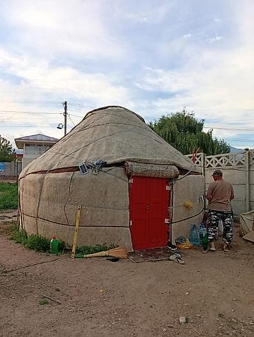 войлочные: Юрта традиционного типа - Конструкция: разборная каркасная юрта с — 3
