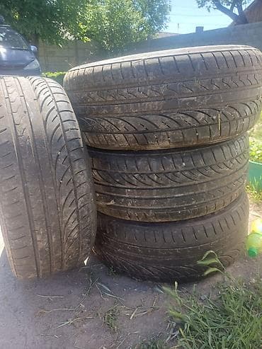 зимние шины 2256017: Комплект летних шин 225/55 R17 101W. состоянии жакшы срочно срочно - — 3