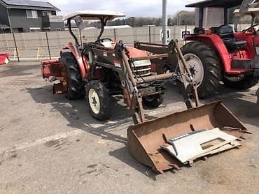 mtz 80: Продается Японский траткор Yanmar RS30 с ковшом и фрезой, руль — 2