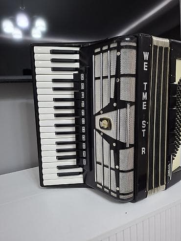 гитара оригинал: Аккордеон Weltmeister Amigo (клавишный, двухрядный басовый блок) - — 2