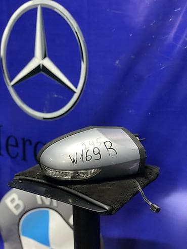 w169: Боковое правое Зеркало Mercedes-Benz Б/у, Оригинал — 1