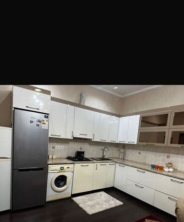 Кухонный гарнитур, Б/у, цвет - Белый, МДФ, Самовывоз