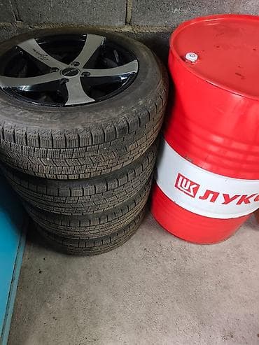 Унаа: Дөңгөлөктөр монтажда 185 / 65 / R 15, Кыш, Колдонулган, Комплект, Жеңил унаалар, тешиктери - 4 — 2