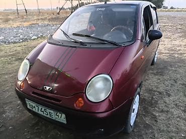 Унаа: Daewoo Matiz: 2009 г., 0.8 л, Кол менен иштөөчү, Бензин, Хетчбек — 1