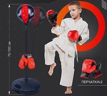 Детский мир: Напольная боксерская груша SPORT TOYS для детей Она предназначена для — 2