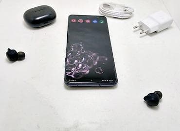 10x: Samsung Galaxy S20 Ultra, Б/у, 128 ГБ, цвет - Черный, 1 SIM, 2 SIM — 5