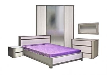 KROVATY: Спальный гарнитур, Новый, Двуспальная кровать, Шкаф, Комод, ДСП, Самовывоз, Платная доставка at lalafo.kg KROVATY: Спальный гарнитур, Новый, Двуспальная кровать, Шкаф, Комод, ДСП, Самовывоз, Платная доставка