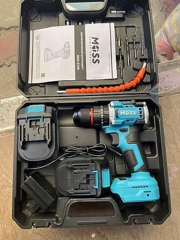 русская: Аккумуляторный ударный шуруповерт/дрель MOSS MCD‑215B (Brushless) — 2