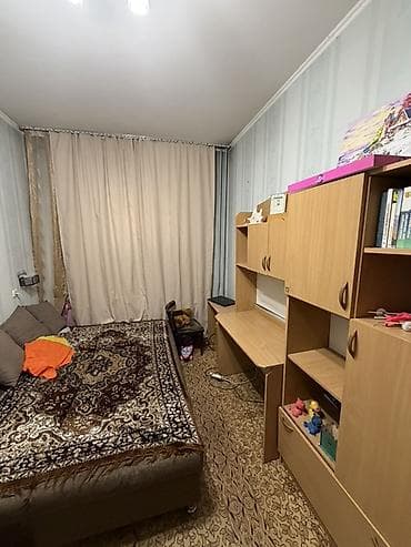 Кыймылсыз мүлк: 3 бөлмө, 81 м², 106-серия, 1 кабат, Косметикалык ремонт — 3