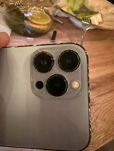 mini 5 pro: IPhone 13 Pro Max, Б/у, 256 ГБ, Серебристый, Чехол, 100 % — 4