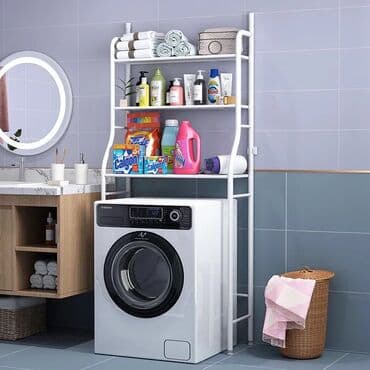 полка над стиральной машиной купить: Полка-стеллаж LAUNDRY RACK TW-10, специально разработанная для — 2