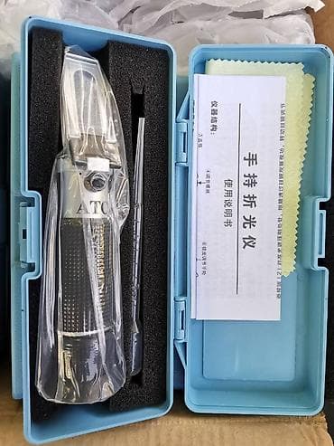 Рефрактометр 0-32% Brix, для измерения концентрации сахара в водных