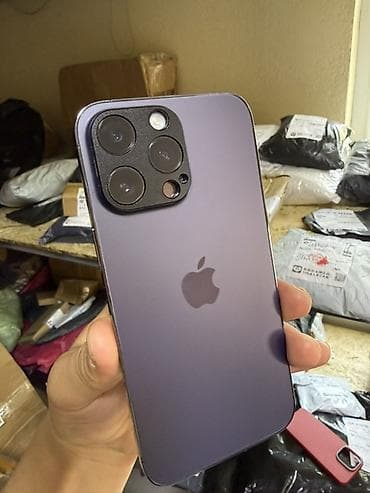 айфон 15 про бишкек цена: IPhone 14 Pro Max, 128 ГБ, Deep Purple, Чехол, Кабель, Коробка — 5