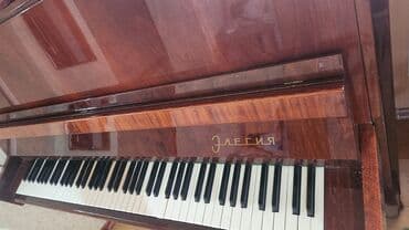 электронные пианино: Пианино «Элегия» с полированной деревянной отделкой. Инструмент имеет — 5