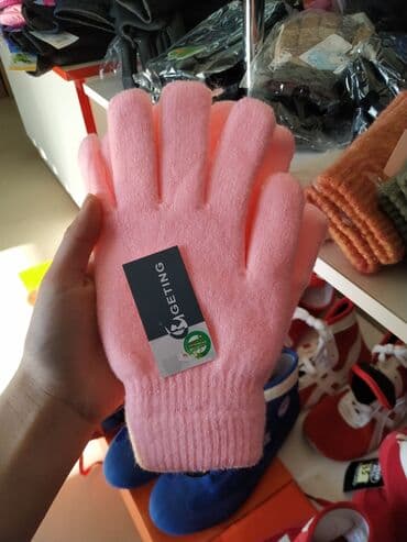 кожаные перчатки: Перчатки шерстяные теплые — 1