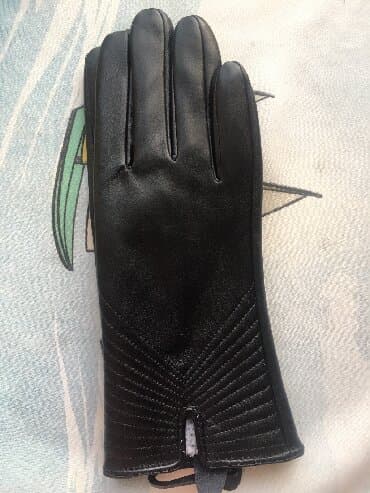 перчатки черные: Женские перчатки экокожа новые — 4