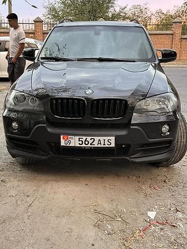 BMW X5: 2008 г., 4.8 л, Автомат, Бензин, Кроссовер at lalafo.kg BMW X5: 2008 г., 4.8 л, Автомат, Бензин, Кроссовер