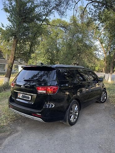 дама в канте: Kia Carnival: 2017 г., 2.2 л, Автомат, Дизель, Минивэн — 3