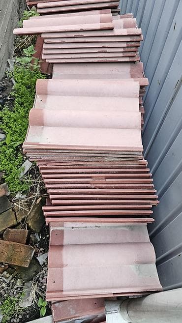 сумаляк купить: Черепица цементно‑песчаная, цвет терракотовый (красно‑розовый) — 3