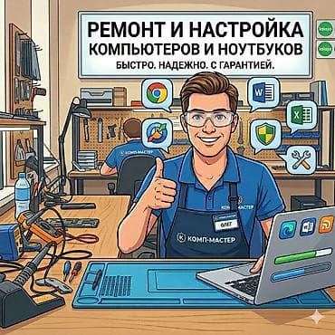 Нужна помощь с компьютером? ✅ Установка Windows и драйверов. ✅ Чистка