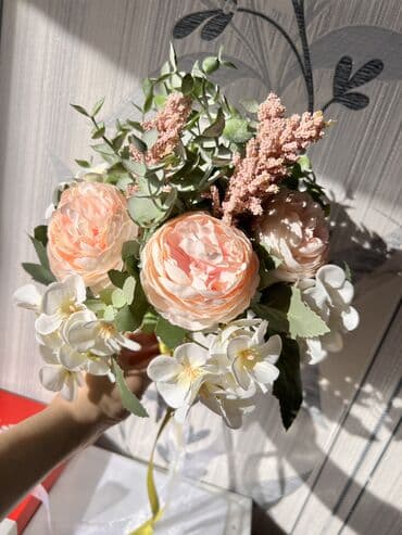 букет невесты бишкек цены: Продаю красивый искусственный букет для невесты. Покупала для себя для — 2