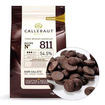 бельгийский шоколад купить оптом: Шоколад "Callebaut", дропсы, темный 54,5% Callebaut (Каллебаут) — — 1