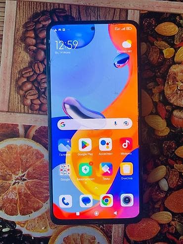 11 pro айфон: Redmi, Redmi Note 11, Б/у, 128 ГБ, цвет - Черный, 2 SIM — 1