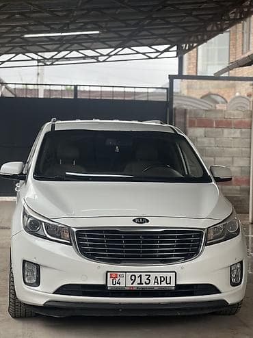 авто рага: Kia Carnival: 2017 г., 2.2 л, Автомат, Дизель, Вэн/Минивэн — 1
